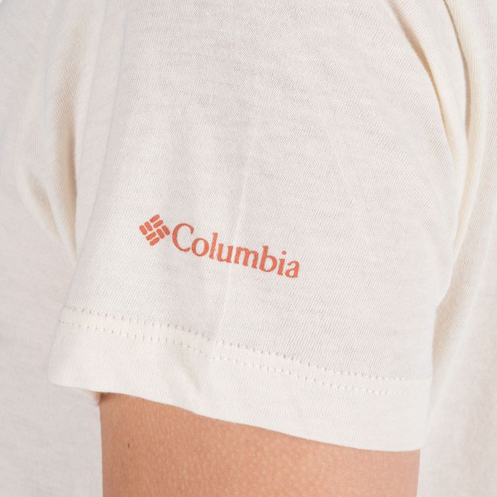 Damen-Trekking-Shirt Columbia Daisy Days Grafik beige 1934592 5