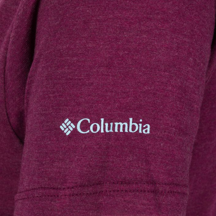 Damen-Trekking-Shirt Columbia Daisy Days Grafik rot 1934592 10