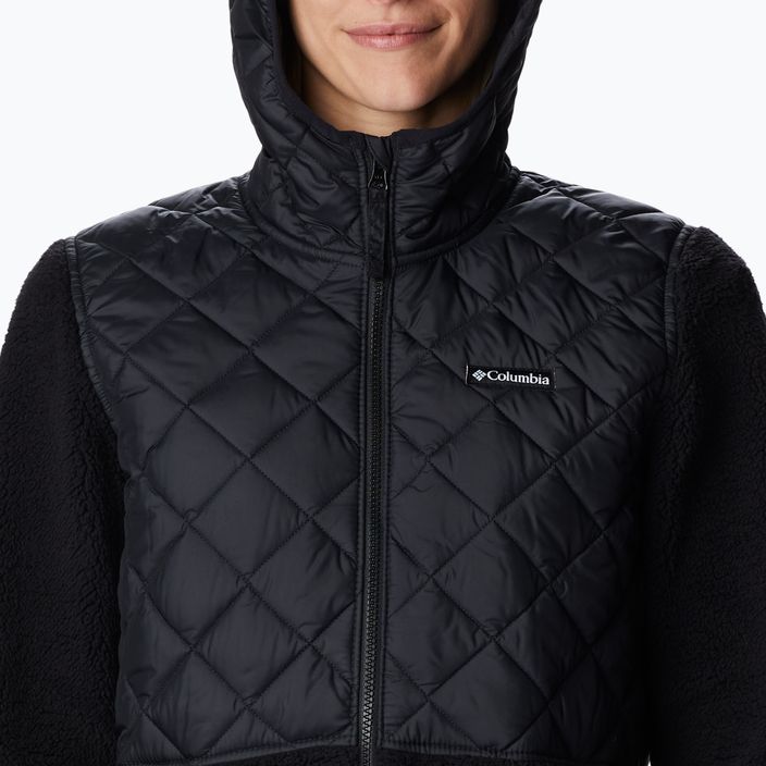 Columbia Crested Peak Damen-Trekking-Sweatshirt schwarz 6