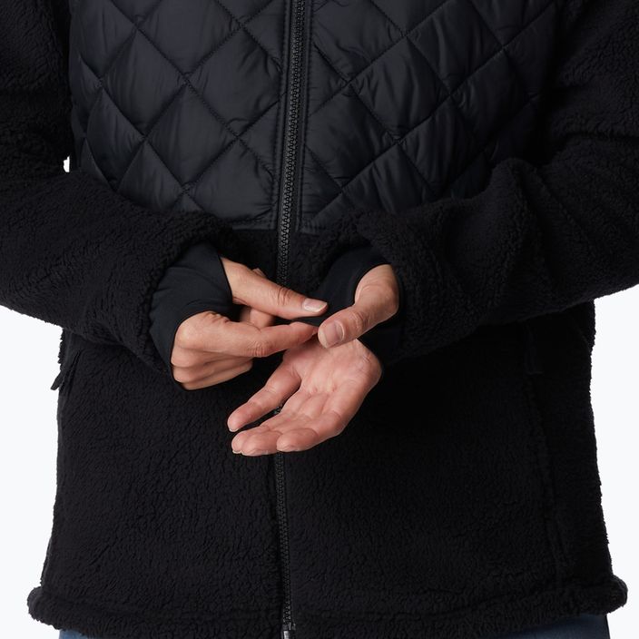 Columbia Crested Peak Damen-Trekking-Sweatshirt schwarz 7