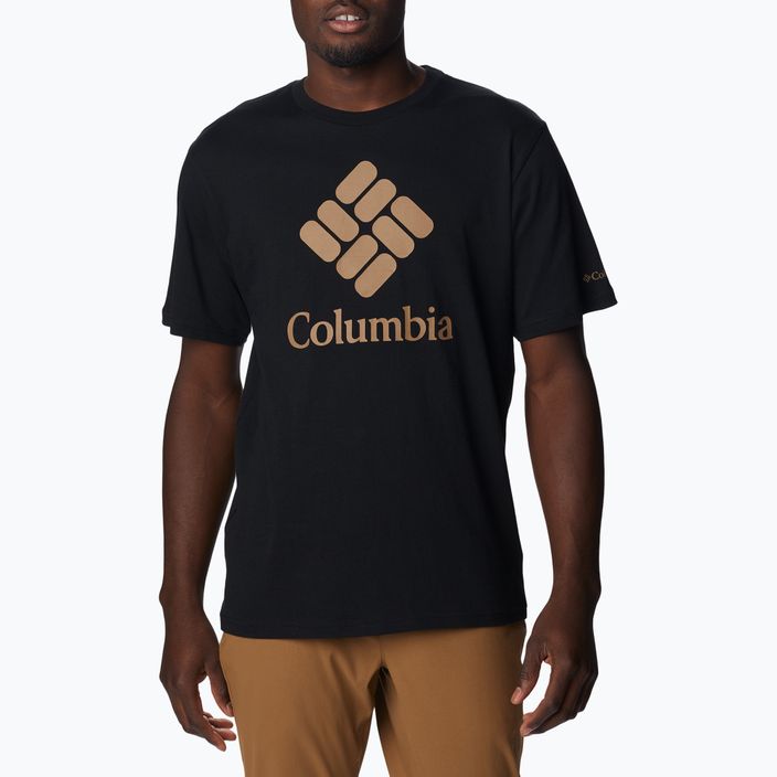 Columbia CSC Basic Logo Herren-Trekking-Shirt schwarz