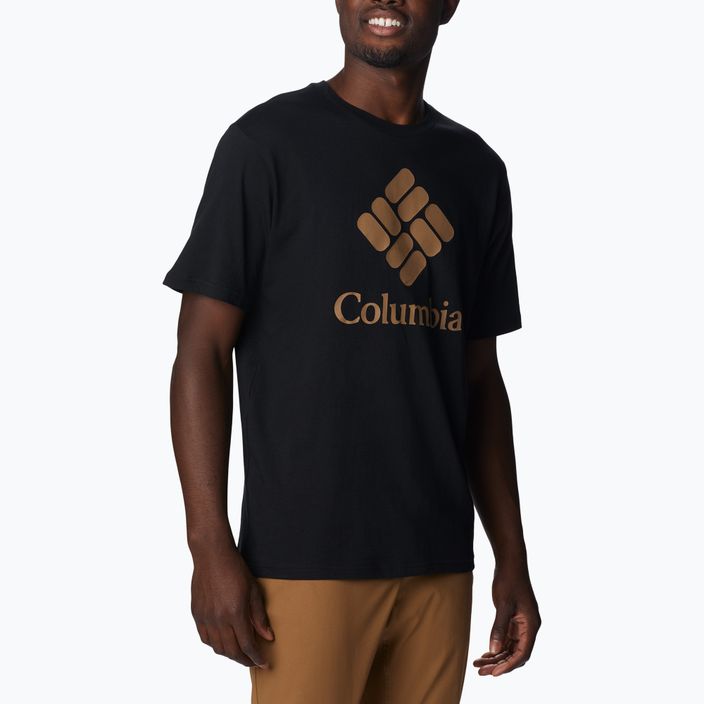 Columbia CSC Basic Logo Herren-Trekking-Shirt schwarz 4