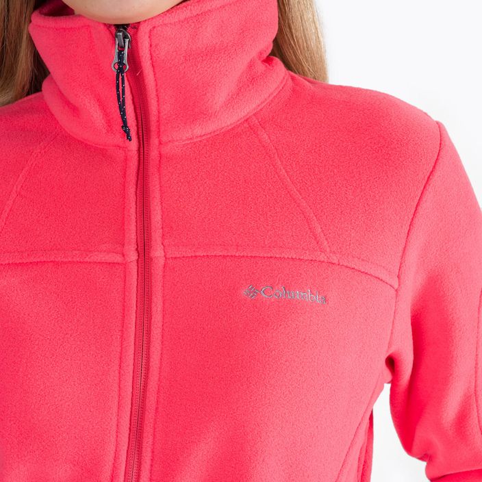 Columbia Fast Trek II Damen Fleece-Sweatshirt rosa 1465351 5