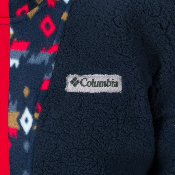 Columbia Herren Backbowl Sherpa Fleece-Sweatshirt navy blau 1952403 9