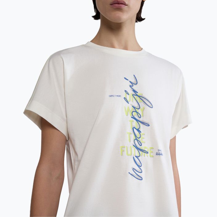 Damen Napapijri S-Keith W weißes Flüster-T-Shirt 4
