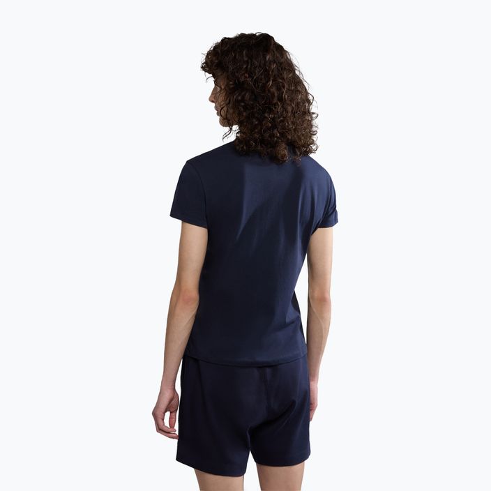 Napapijri Damen-T-Shirt S-Kreis blu marine 3