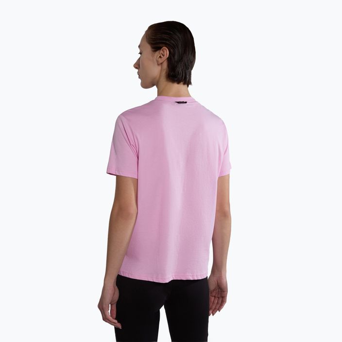 Napapijri Damen-T-Shirt S-Yukon rosa pastell 3