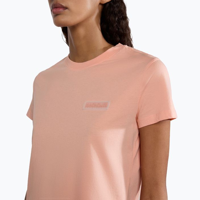 Napapijri Damen-T-Shirt S-Iaato rosa Lachs 4