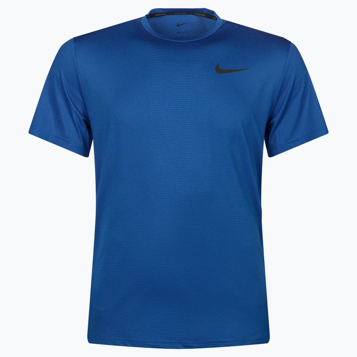 Herren Trainings-T-Shirt Nike Hyper Dry Top blau CZ1181-492