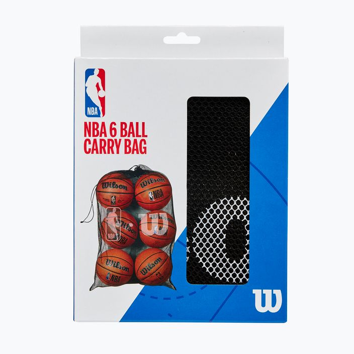 Wilson NBA Authentic 6 Ball Basketball Tasche 3