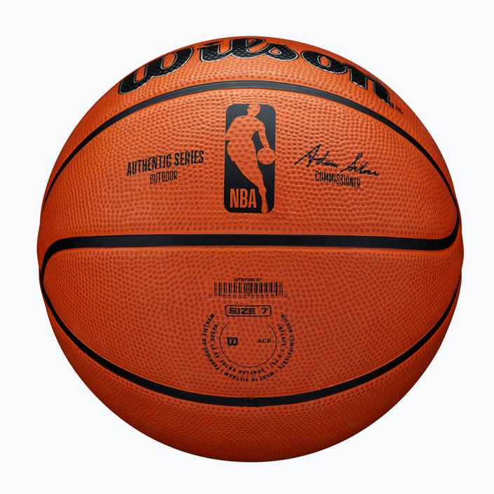 Wilson NBA Authentic Serie Outdoor Basketball WTB7300XB06 Größe 6 6