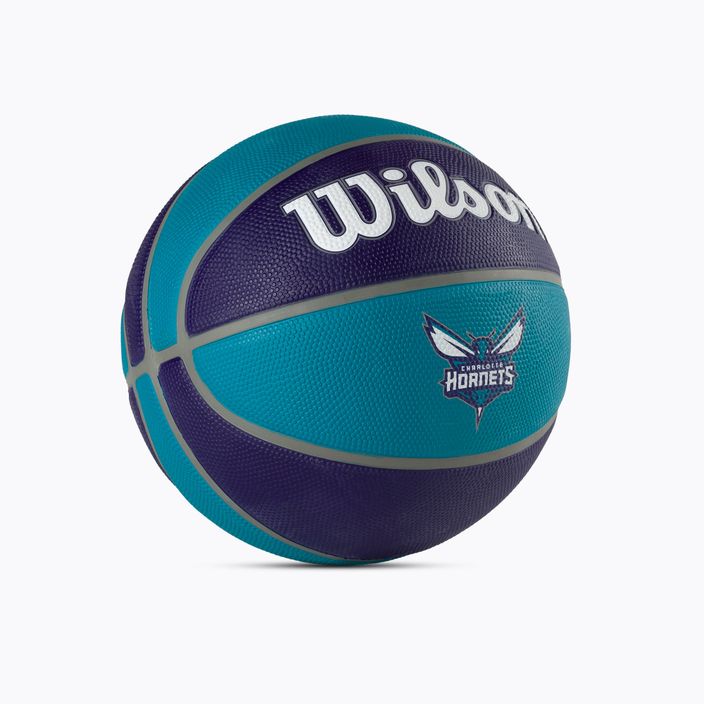 Wilson NBA Team Tribut Charlotte Hornets Basketball blau WTB1300XBCHA 2