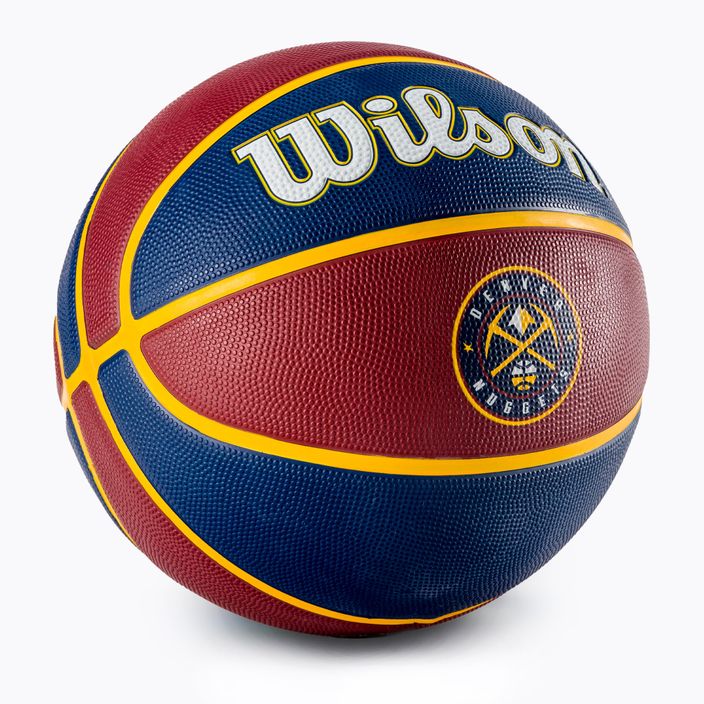Wilson NBA Team Tribut Denver Nuggets Basketball marineblau WTB1300XBDEN 2