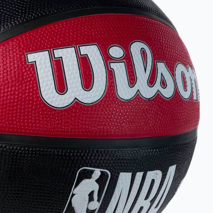 Wilson NBA Team Tribute Houston Rockets Basketball kastanienbraun WTB1300XBHOU 3