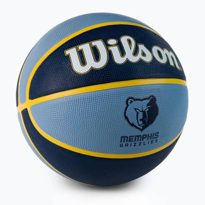 Wilson NBA Team Tribute Memphis Grizzlies Basketball navy blau WTB1300XBMEM 2