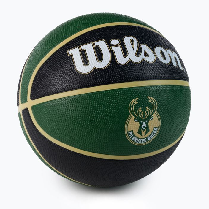Wilson NBA Team Tribute Milwaukee Bucks Basketball grün WTB1300XBMIL 2
