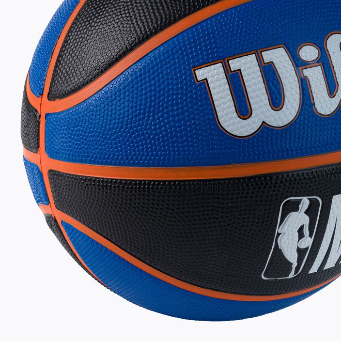Wilson NBA Team Tribute New York Knicks Basketball blau WTB1300XBNYK 4
