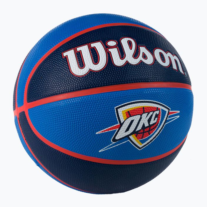 Wilson NBA Team Tribute Oklahoma City Thunder Basketball blau WTB1300XBOKC 2