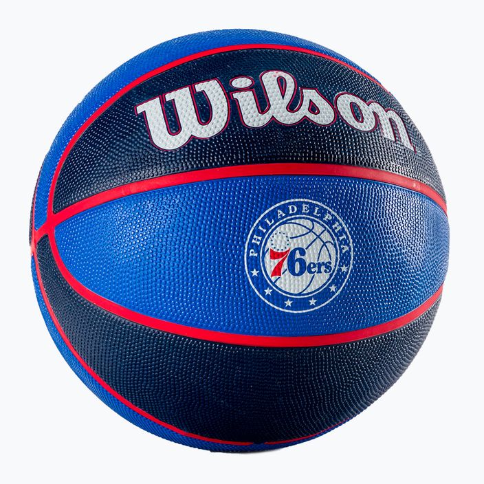 Wilson NBA Team Tribut Philadelphia 76ers Basketball blau WTB1300XBPHI 2