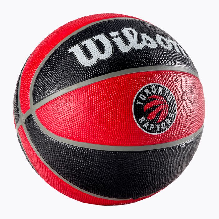 Wilson NBA Team Tribut Toronto Raptors Basketball rot WTB1300XBTOR 2