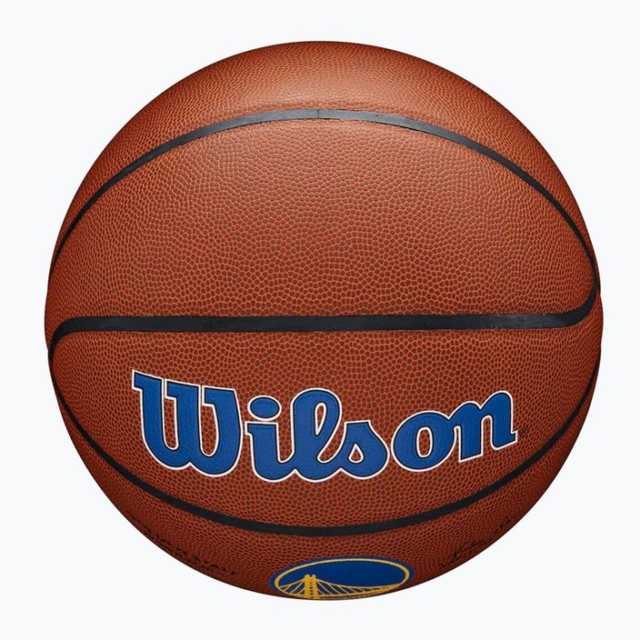 Wilson NBA Team Alliance Golden State Warriors brauner Basketball WTB3100XBGOL 3
