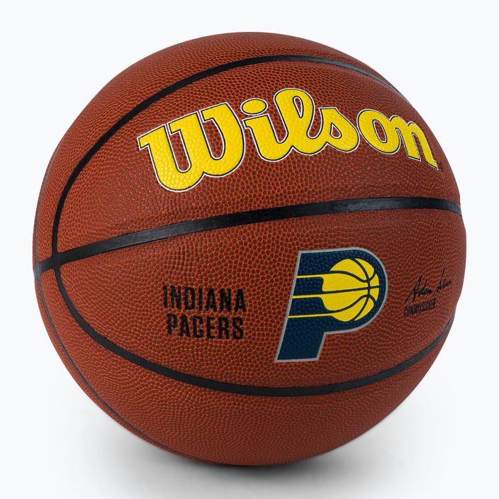 Wilson NBA Team Alliance Indiana Pacers brauner Basketball WTB3100XBIND 2