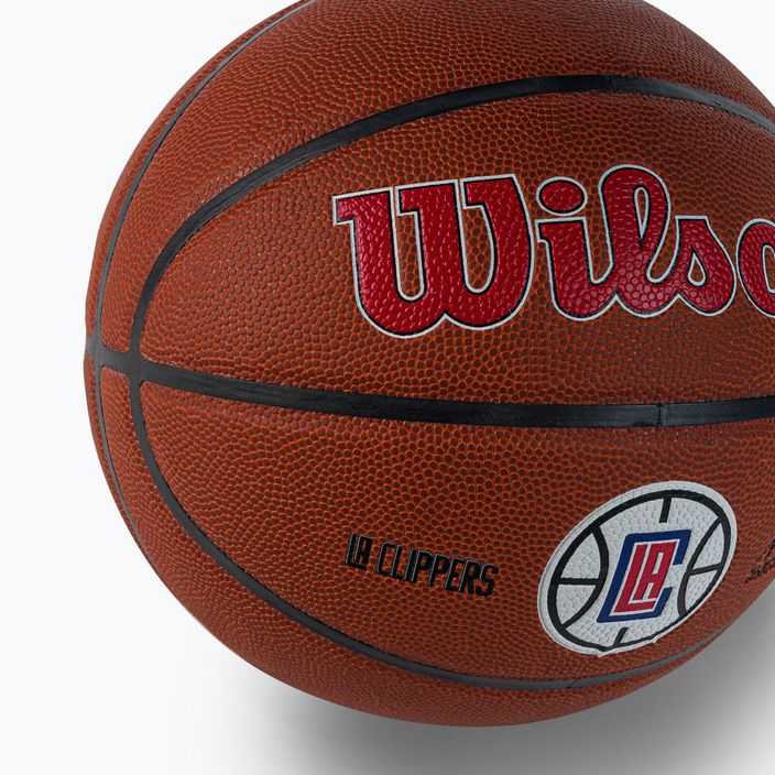 Wilson NBA Team Alliance Los Angeles Clippers Basketball braun WTB3100XBLAC 3