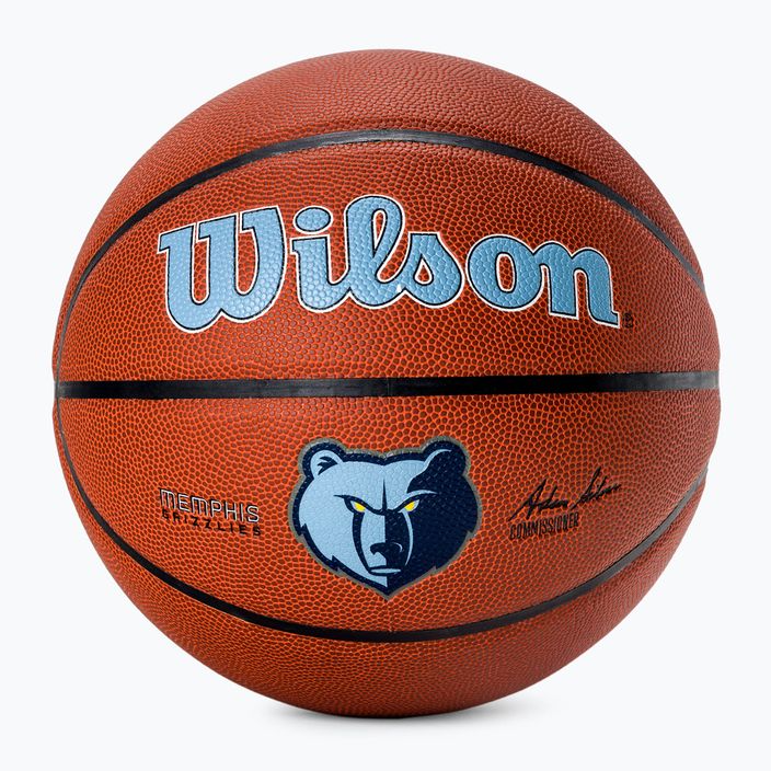 Wilson NBA Team Alliance Memphis Grizzlies Basketball braun WTB3100XBMEM