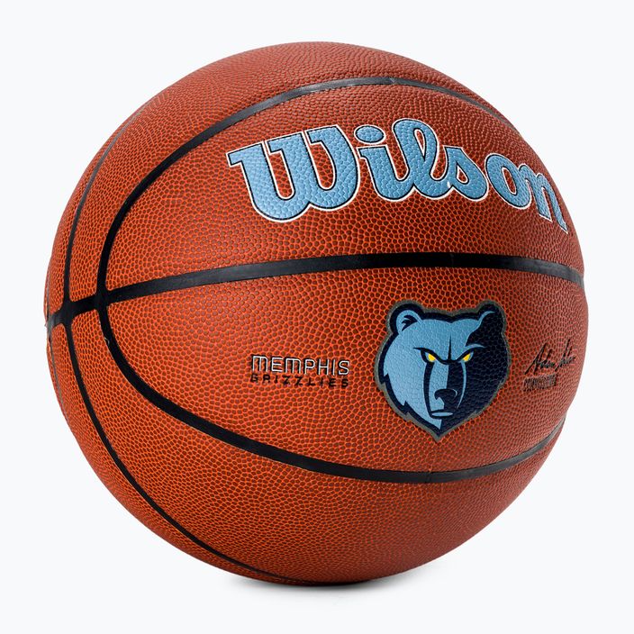 Wilson NBA Team Alliance Memphis Grizzlies Basketball braun WTB3100XBMEM 2