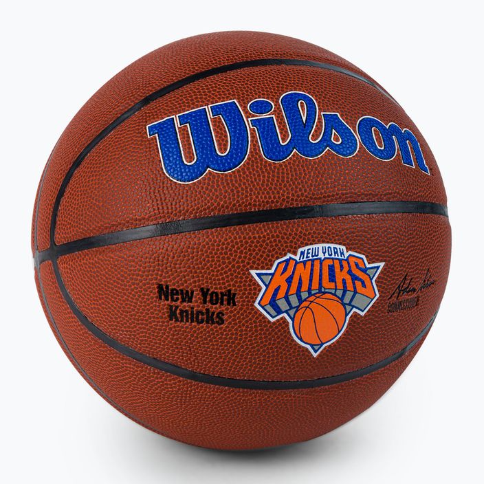 Wilson NBA Team Alliance New York Knicks Basketball braun WTB3100XBNYK 2