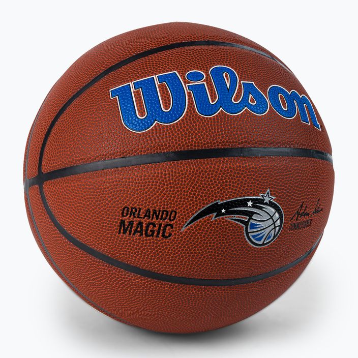Wilson NBA Team Alliance Orlando Magic Basketball braun WTB3100XBORL 2