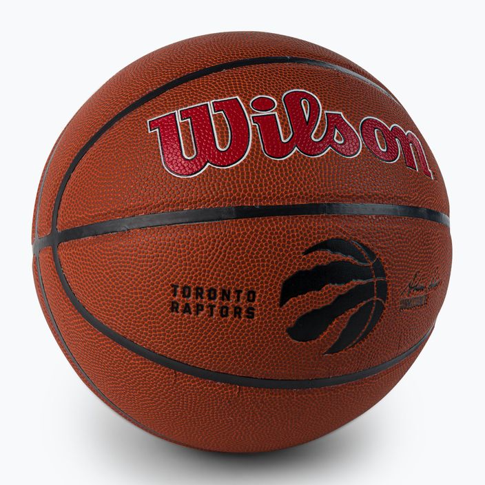 Wilson NBA Team Alliance Toronto Raptors Basketball braun WTB3100XBTOR 2