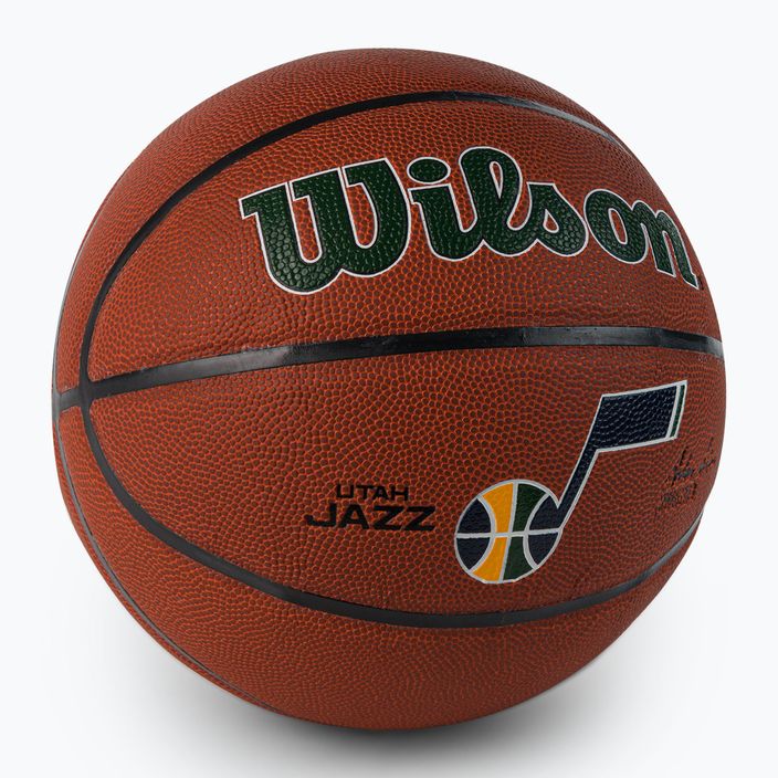 Wilson NBA Team Alliance Utah Jazz braun Basketball WTB3100XBUTA 2