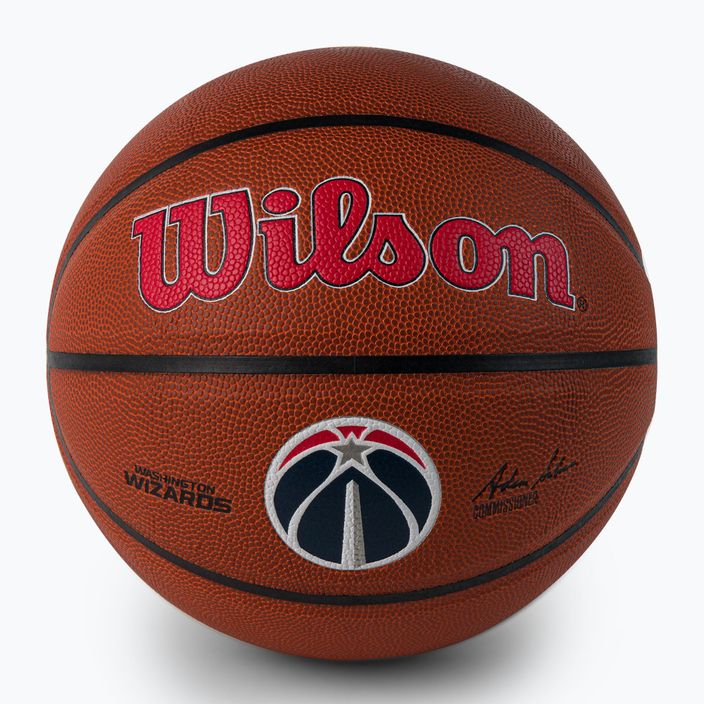 Wilson NBA Team Alliance Washington Wizards Basketball braun WTB3100XBWAS