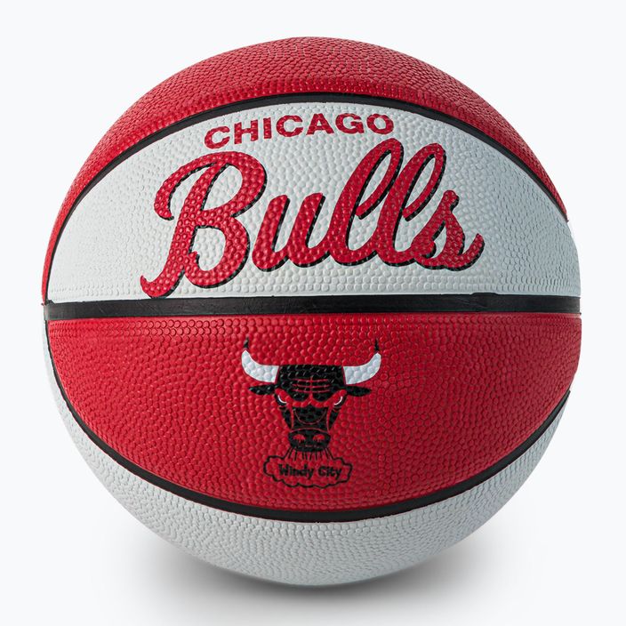 Wilson NBA Team Retro Mini Chicago Bulls Basketball rot WTB3200XBCHI