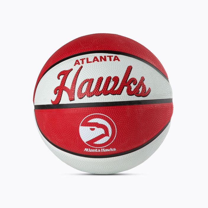 Wilson NBA Team Retro Mini Atlanta Hawks Basketball rot WTB3200XBATL
