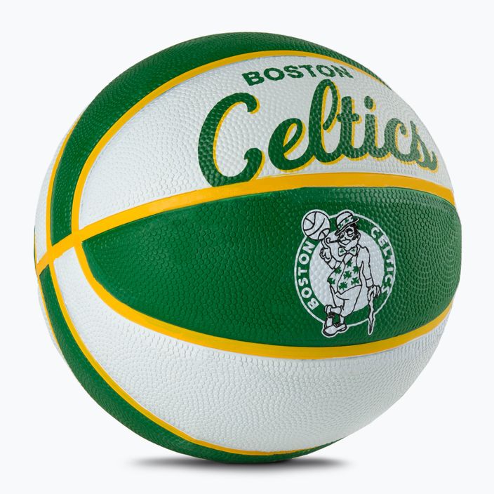 Wilson NBA Team Retro Mini Boston Celtics Basketball grün WTB3200XBBOS 2