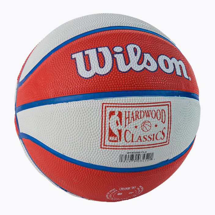 Wilson NBA Team Retro Mini Cleveland Cavaliers Basketball rot WTB3200XBCLE 2