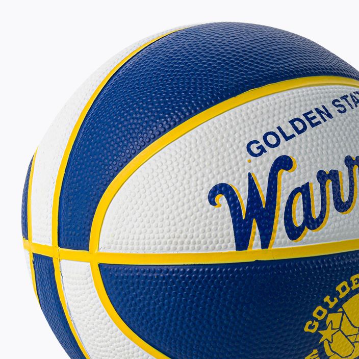 Wilson NBA Team Retro Mini Golden State Warriors Basketball navy blau WTB3200XBGOL 3