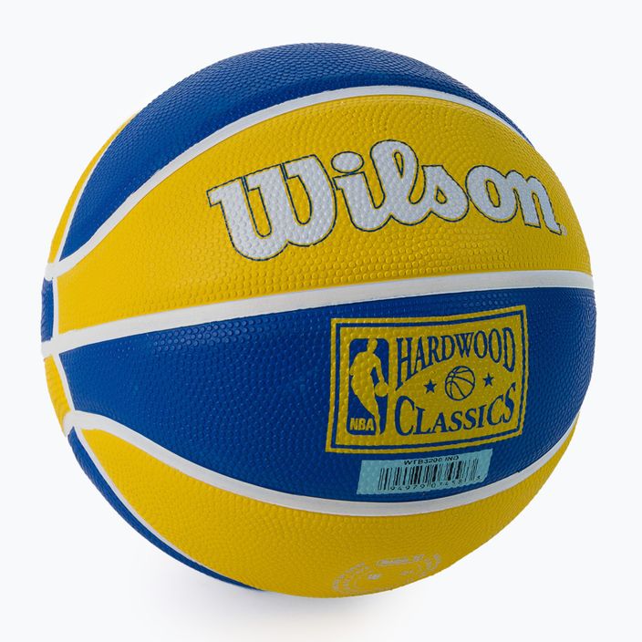 Wilson NBA Team Retro Mini Indiana Pacers Basketball gelb WTB3200XBIND 2