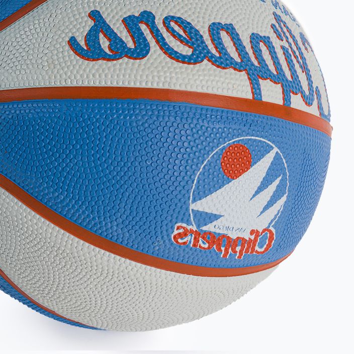 Wilson NBA Team Retro Mini Los Angeles Clippers Basketball blau WTB3200XBLAC 3