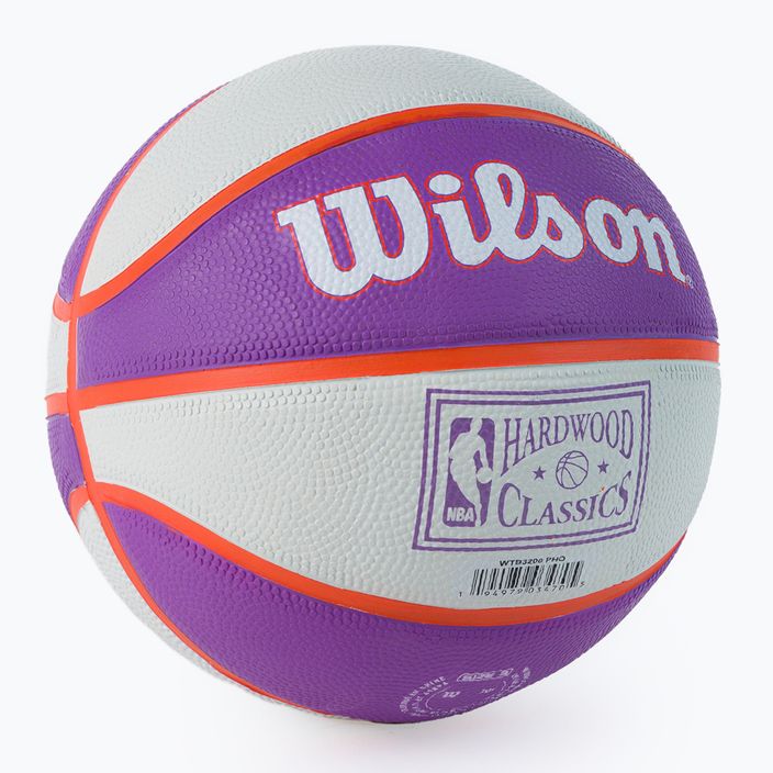 Wilson NBA Team Retro Mini Phoenix Suns Basketball lila WTB3200XBPHO 2
