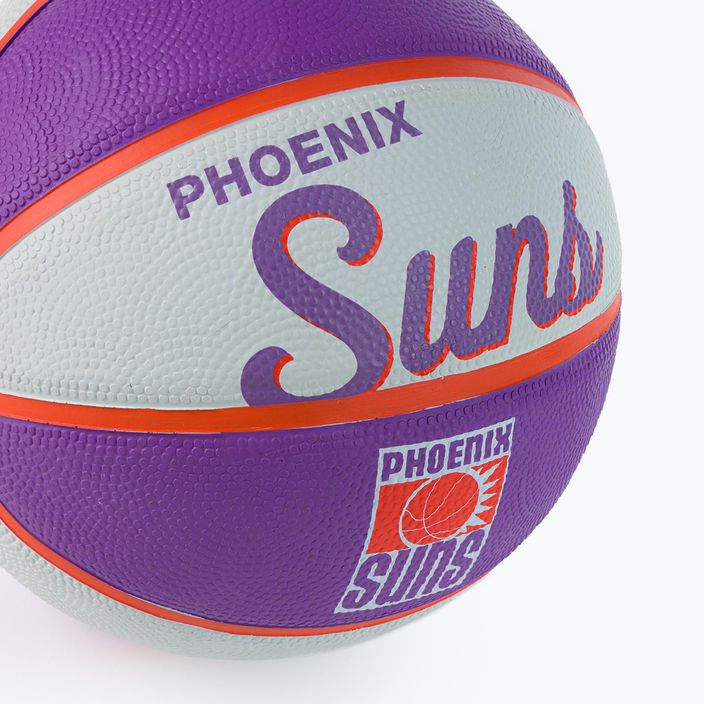 Wilson NBA Team Retro Mini Phoenix Suns Basketball lila WTB3200XBPHO 3