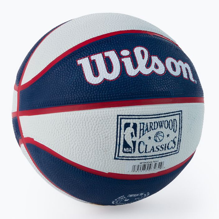 Wilson NBA Team Retro Mini Sacramento Kings Basketball navy blau WTB3200XBSAC 2