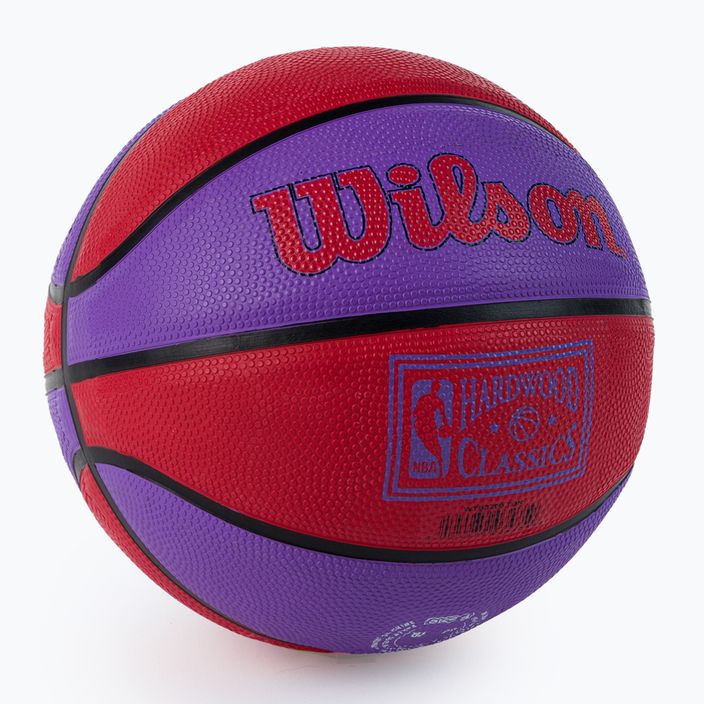 Wilson NBA Team Retro Mini Toronto Raptors Basketball rot WTB3200XBTOR 2