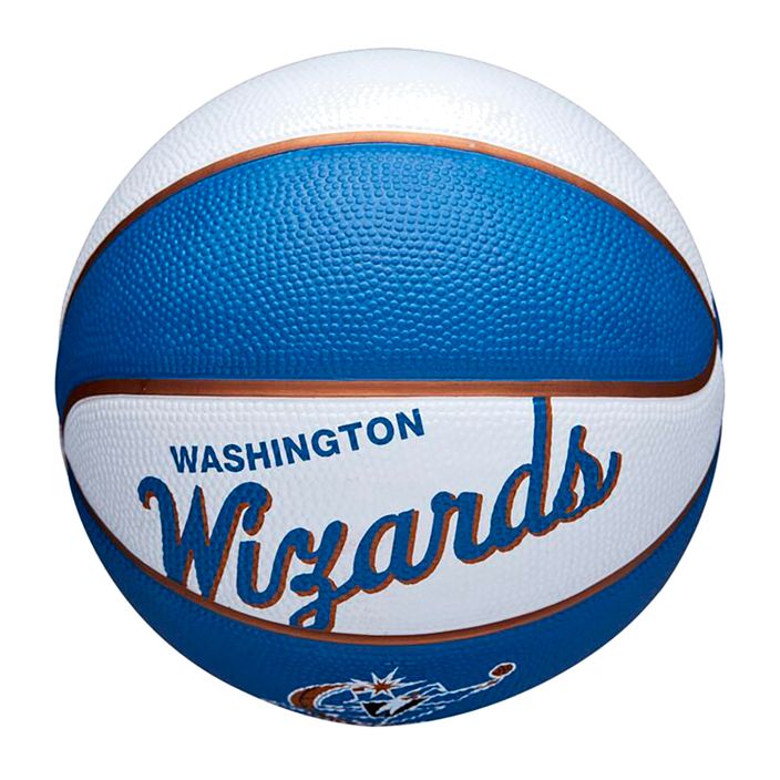 Wilson NBA Team Retro Mini Washington Wizards Basketball blau WTB3200XBWAS 4