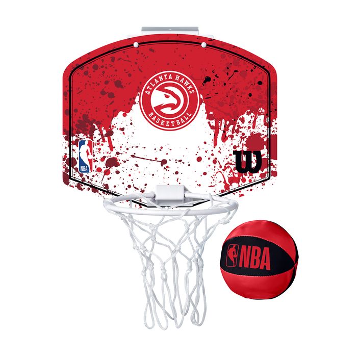 Wilson NBA Team Mini Hoop Atlanta Hawks Basketball Set 2