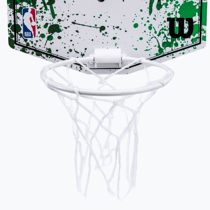 Wilson NBA Boston Celtics Mini Hoop Basketball-Backboard grün WTBA1302BOS 2