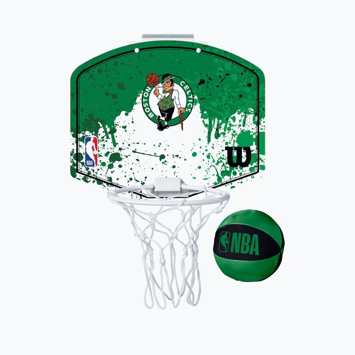 Wilson NBA Boston Celtics Mini Hoop Basketball-Backboard grün WTBA1302BOS 4