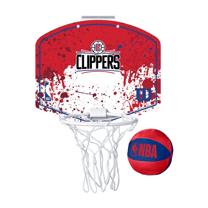 Wilson NBA Team Mini Hoop Los Angeles Clippers Basketball Set 2